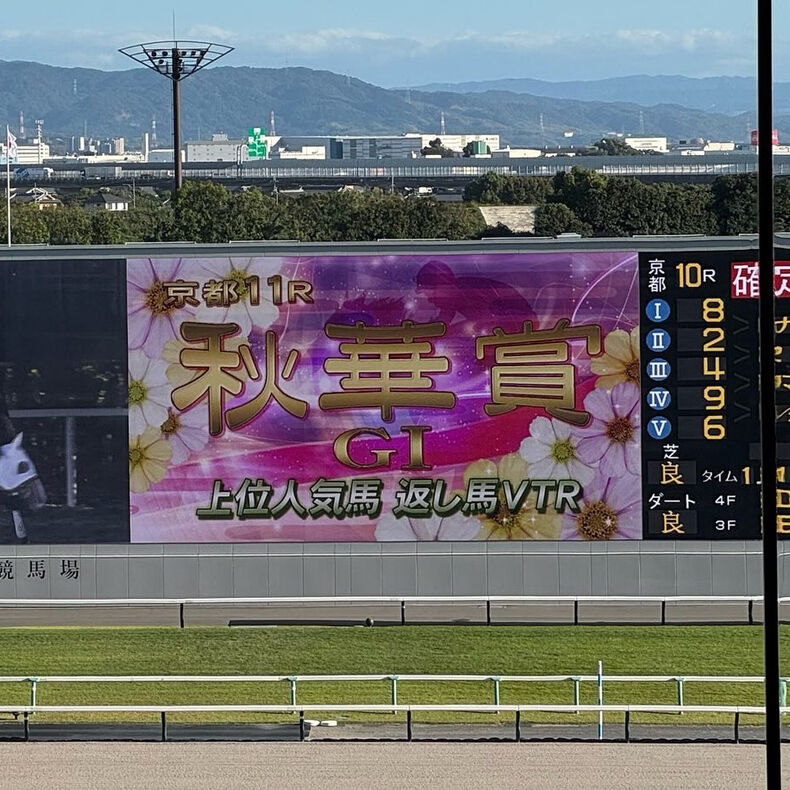 画像2248：京都競馬場のG1牝馬レース